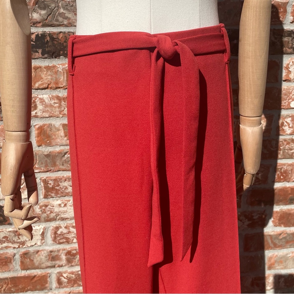 NYCC red pleated plus size dress pants / 16 / Excellent condition - Picture 3 of 13